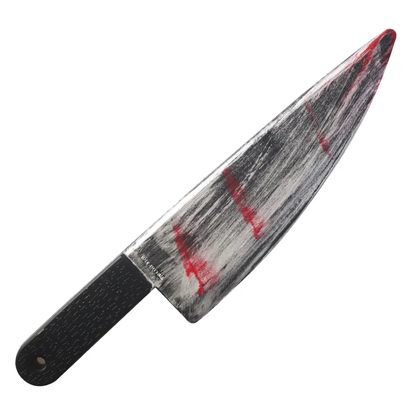 2 X Halloween-Messer Requisiten – Gruselige Fake-Messer Aus Kunststoff Für Kostüm & Party