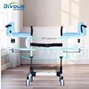 Best Selling Patient Lift Lightweight Manual Transfer Chair With Commode Bucket Disabled Medical Care Wheel Chair 4