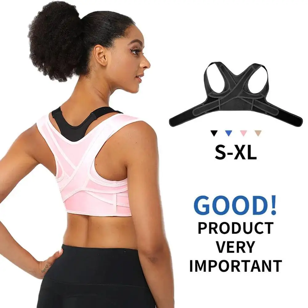 

Adjustable Posture Corrector Breathable Upper Back Brace Back Support Straightener For Neck Shoulder Clavicle Lumbar Pain Relief