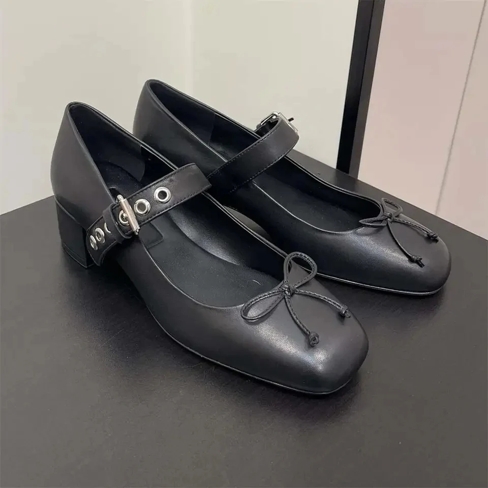 

2024 Summer Sandals Fashion Square Toe Women Shoes Sexy High Heels Concise Crystal Decor Genuine Leather Zapatos De Mujer Hot..