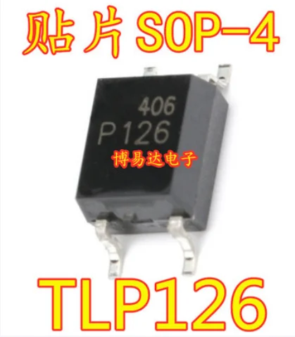 

Free shipping 100PCS TLP126 SOP-4 P126
