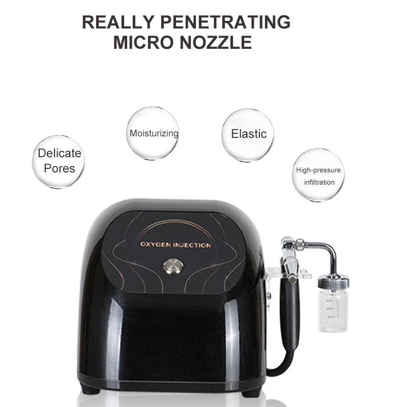 NEW Water Oxygen Injector Machine Face Steamer Professional Machine Hydration Facial Massagers Spray Gun For Face Beauty Device