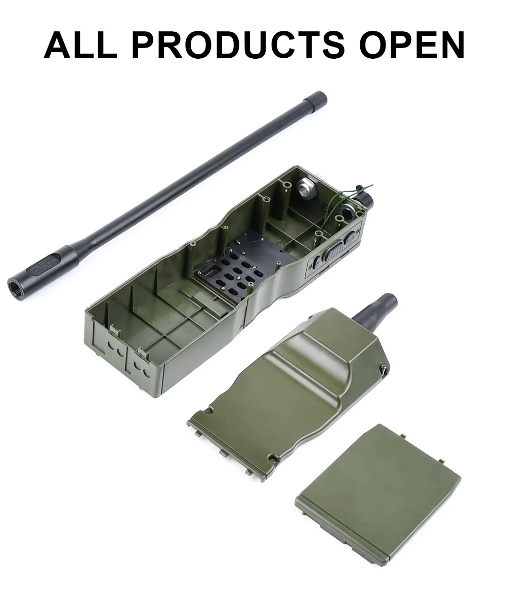 WADSN Taktisches Militär-Softair-Armee-Radio PRC 152 Dummy-Funkgehäuse-Antennenpaket Talkie Walkie Interphone-Modell Cospaly – Detail 5