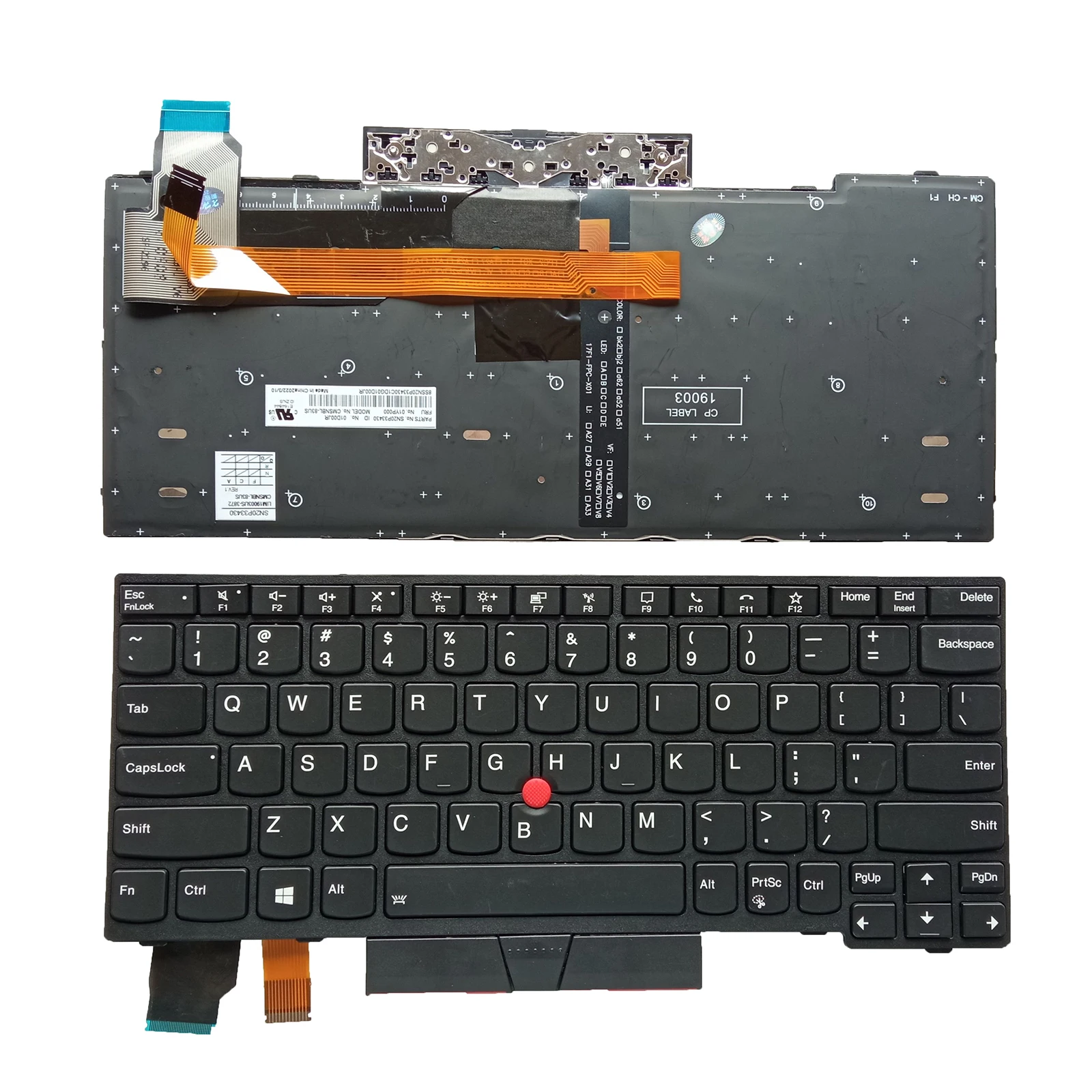 

Wholesale laptop internal keyboard for LENOVO ThinkPad X13 Gen 1 L13 Gen 2 L13 Yoga Gen 2 US Keyboard No point