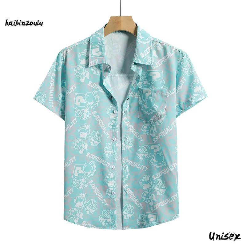 HAIBINZOULU Men's Short Sleeve