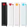 Cute STAR Gel Pens Rotate 0.5mm Black Ink Refills Ballpoint Pen Set Girls kawaii Stationery For Valentine's Day Gift 2