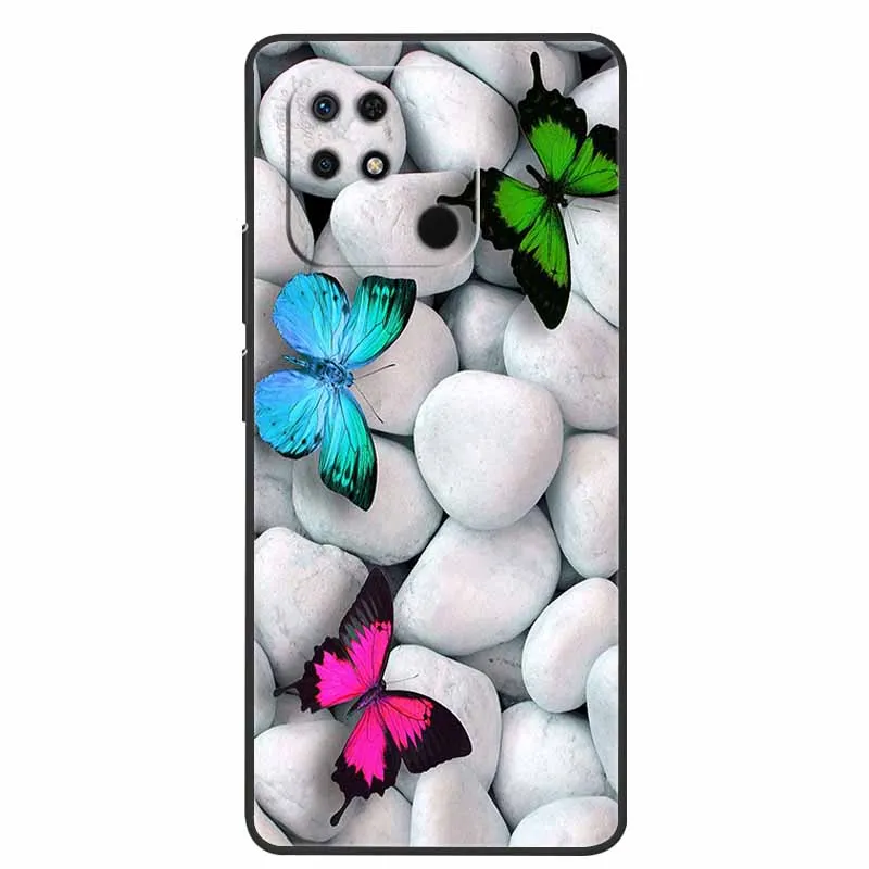 Wolf and Lion Design Soft Silicon Phone Case - Cute Cartoon Back Cover