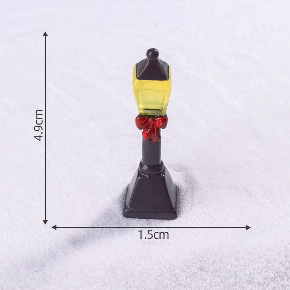 Festive Resin Miniature Holiday Figurines: Snowman, Santa, Christmas Tree, Reindeer Ornaments Perfect