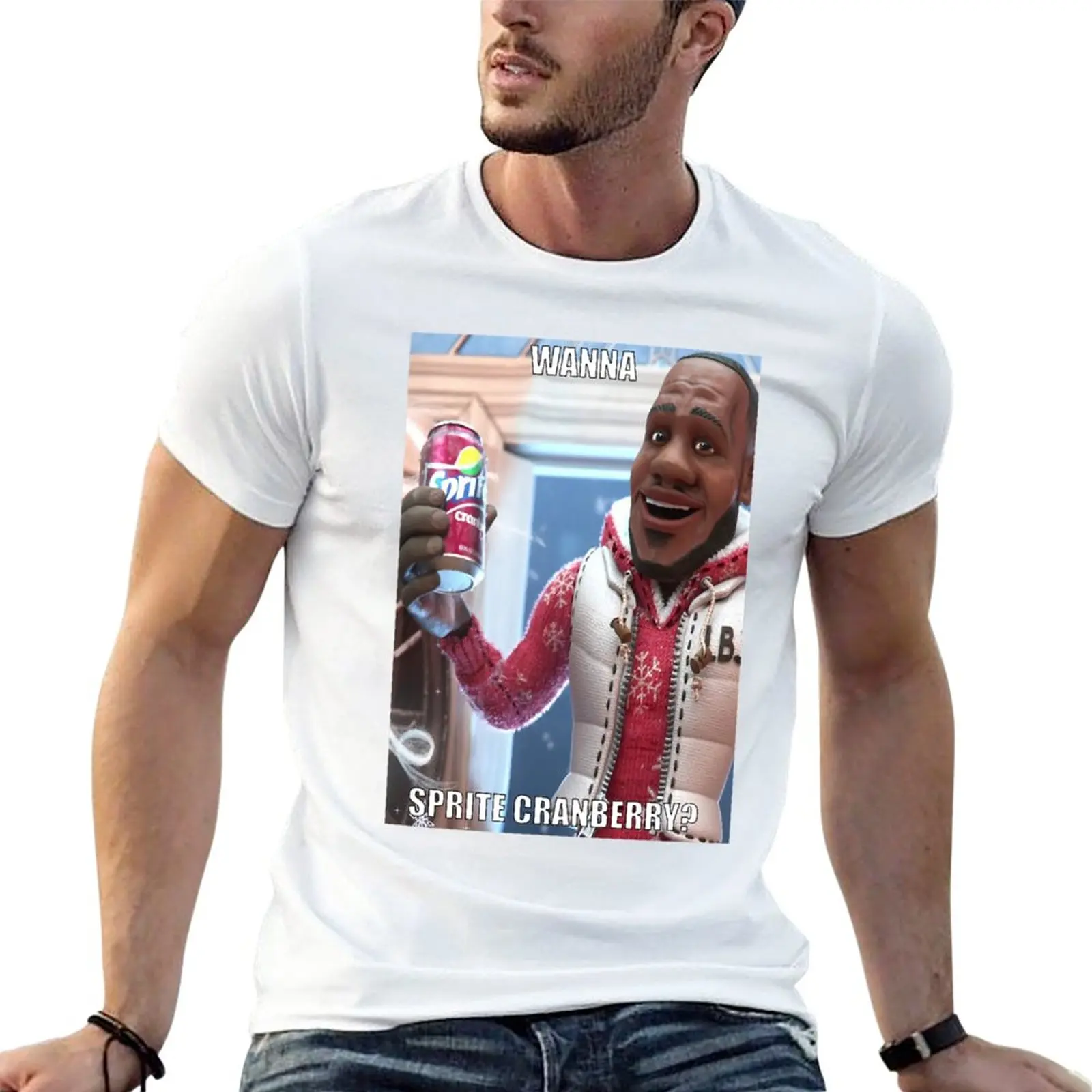 Sprite Cranberry - Wanna Sprite Cranberry T-Shirt Top Hippie Clothes Magliette Divertenti Magliette Da Uomo