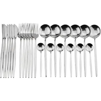 24-Piece Stainless Steel Cutlery Set 1