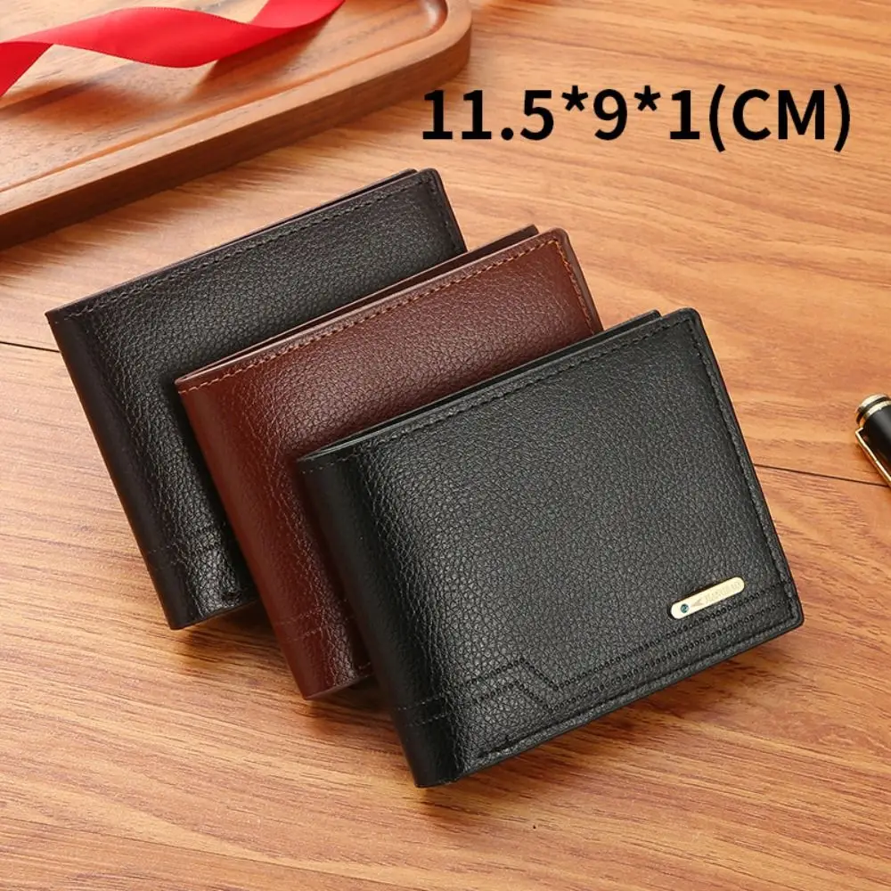 Portable Wallets PU Leather Men Male Bag Small Multifunctional Money Coin Purses Large Capacity Design Slim Casual Wallet coin purse coin wallet