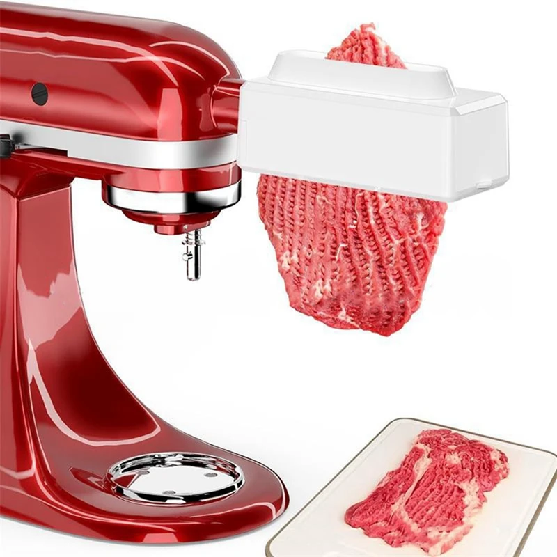 Meat Tenderizer for Kitchenaid Stand Mixer Stainless Steel Gears Meat Tenderizer Kitchen Poultry Tenderizers Black