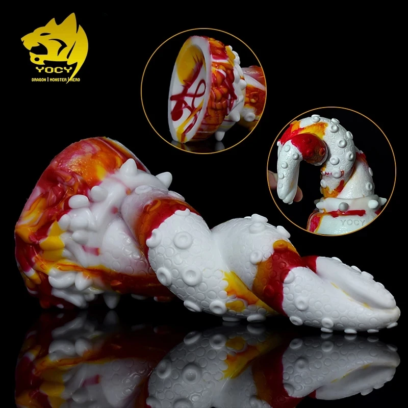 Sex toys YOCY silicone octopus anal sex toy butt animal plug tentacle fantasy dildo masturbate for women men orgasm anus beads