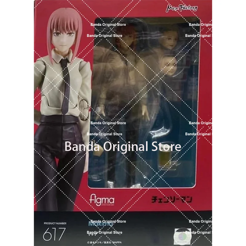 100% In Stock Original Figma 617 Chainsaw Man Makima Anime Action