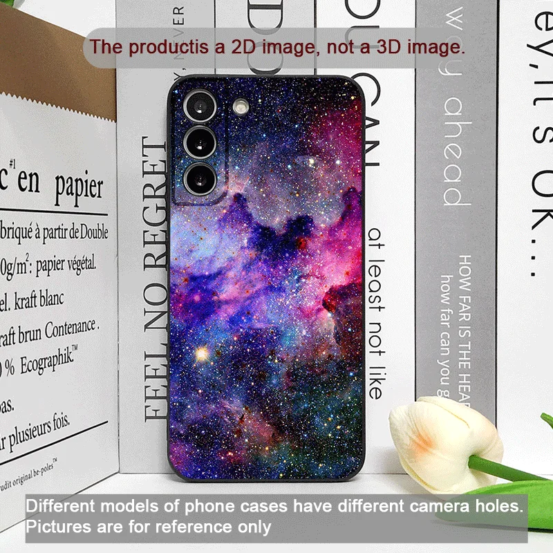 Galaxy Pattern Phone Case - Mysterious Space Universe Design