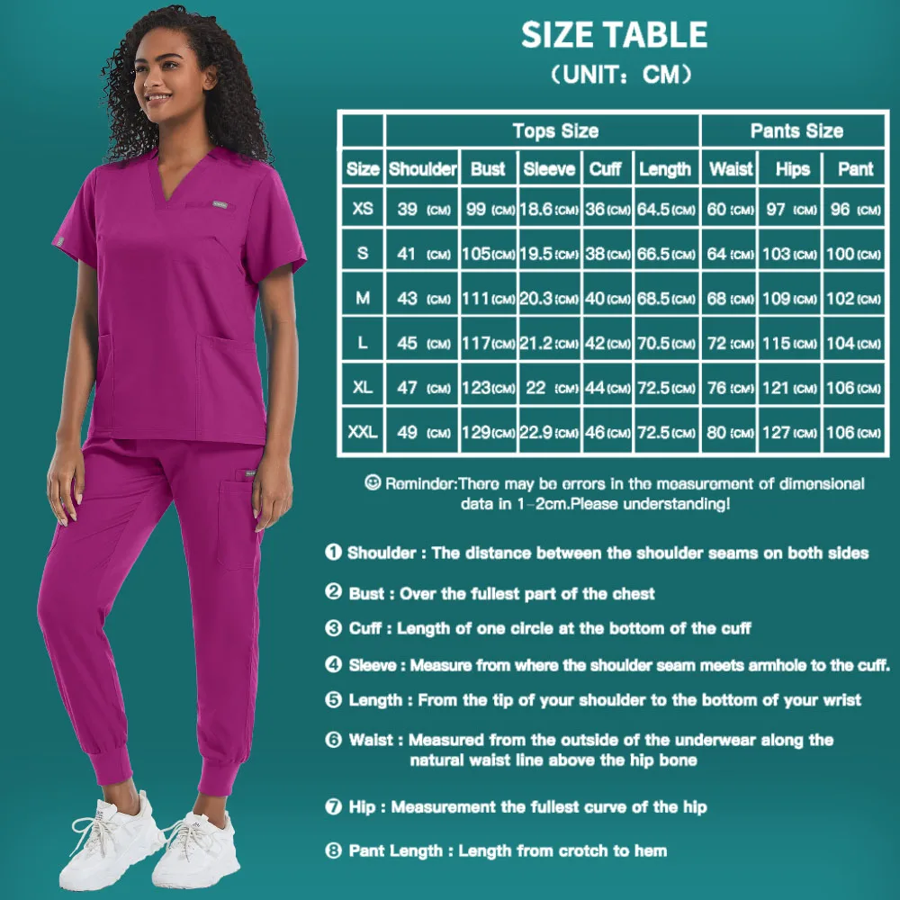 طقم تمريض لطبيب المستشفى للرجال والنساء ، بدلات رس...