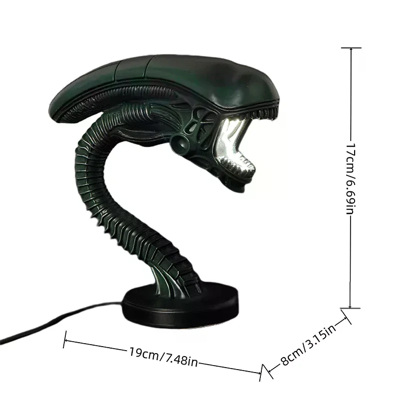 Unique Alien Creature Lamp Stand, Bedroom Home Decorative Lamps, Resin Decoration Items And Ornaments, Two Styles Optional,1pc