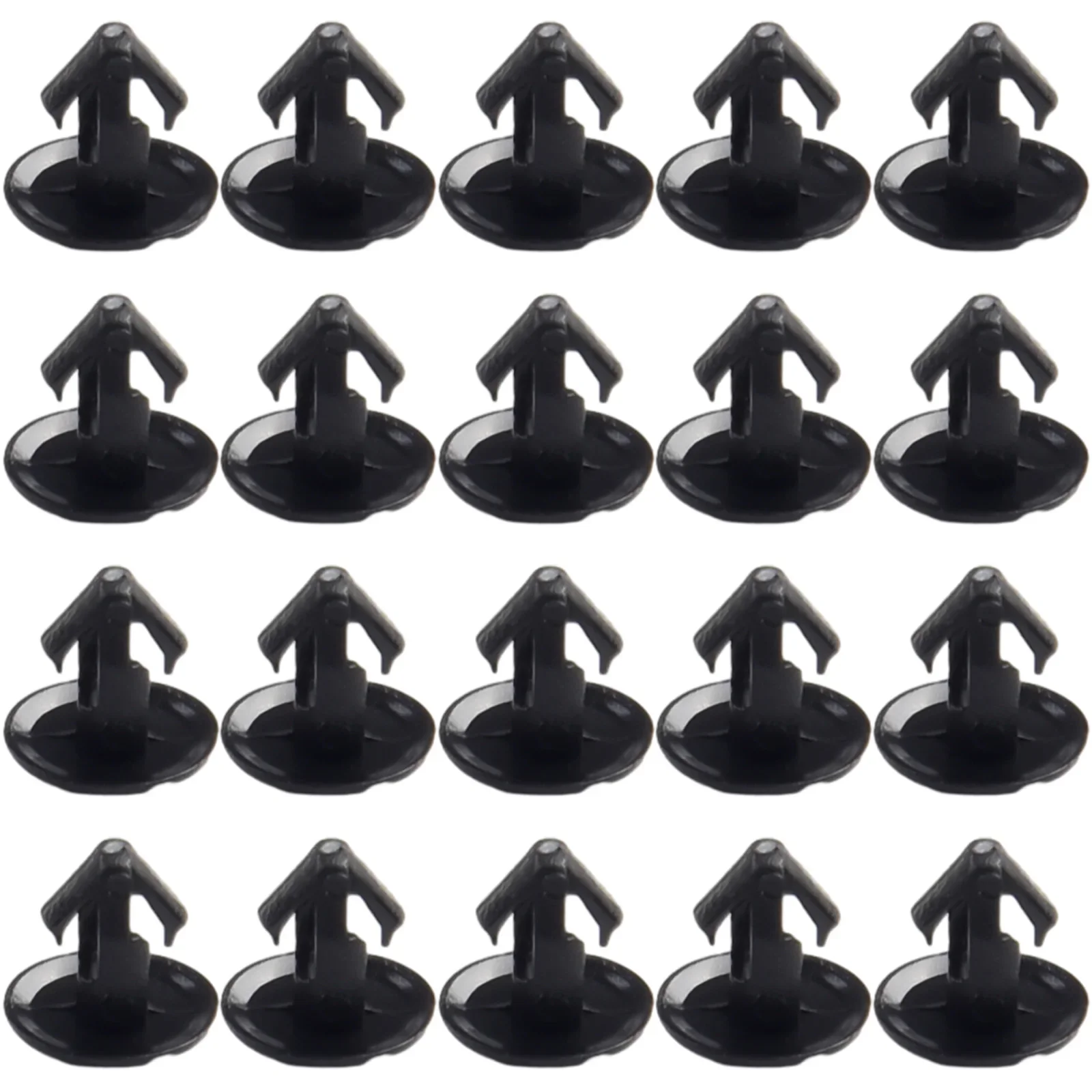 

20x Car Rear Door Upper Weatherstrip Clips Fastener Clips Nylon For Nissan Murano For Rouge For Infiniti 88085089922 82850JG00C