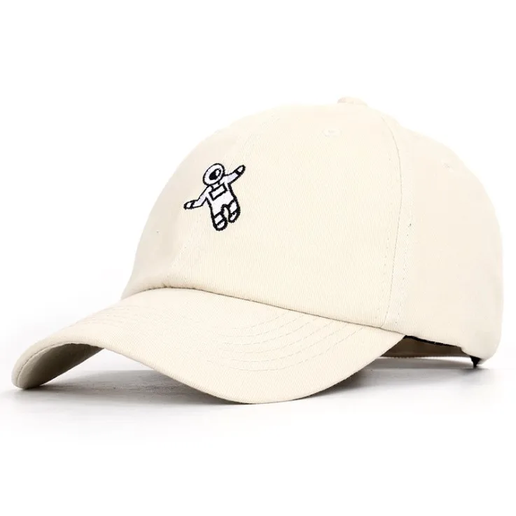 Spaceman Baseball Cap Unisex Embroidery Astronauts Hat Fashion Dad Caps Adjustable Cotton Snapback Hats 4 Colors Available