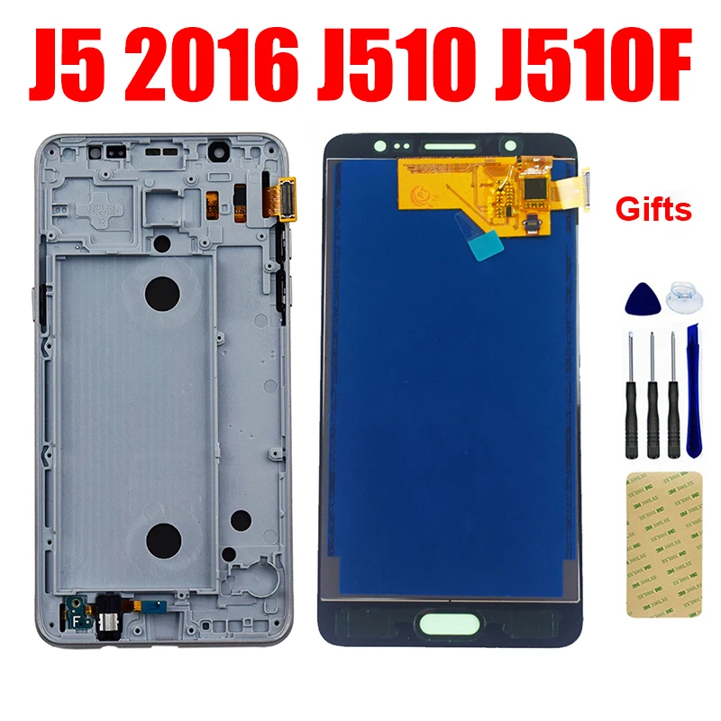 Incienso viernes Impresión For Samsung Galaxy J5 2016 Lcd Display J510 Sm J510f J510fn J510m J510y /  Ds Lcd Panel + Touch Screen Digitizer Assembly Frame - Mobile Phone Lcd  Screens - AliExpress