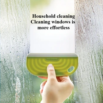 Non-Scratch Soft Silicone Handy Squeegee Kitchen Sink Countertop Squeegee Window Mirror Water Wiper Clean Scraping Film Scraper 1