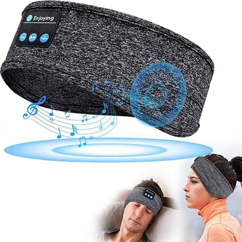 

Bluetooth-гарнитура, эластичная спортивная повязка на голову для сна, повязка на голову, наушники-вкладыши, музыка, маска для сна, беспроводные наушники