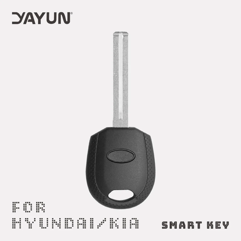 

YAYUN ForHyundai Uncut HY17 Left Key blank blade Transponder Car Key Shell Case