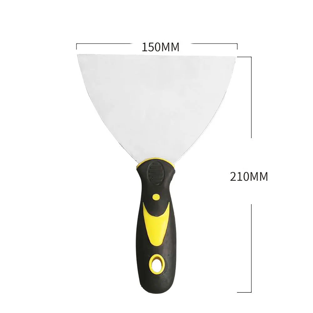 Stainless Steel Putty Knife Scraper Spatula Scraping Putty Painter Paint Tool Plaster Shovel Cleaning Spatula Construction Tool