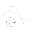 2Pcs 99.9% Copper Dowsing Rods Metal Detector For Hunting Divining Water Treasure Finding Divining Rods 1