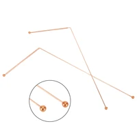 2Pcs 99.9% Copper Dowsing Rods Metal Detector For Hunting Divining Water Treasure Finding Divining Rods 1