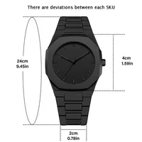 Montre Calendrier Homme de Marque, Montre Quartz Noire Décontractée et Professionnelle, Montre de Sport en Plastique, Montres de Luxe pour Étudiants, Cadeaux, Dropshipping 6