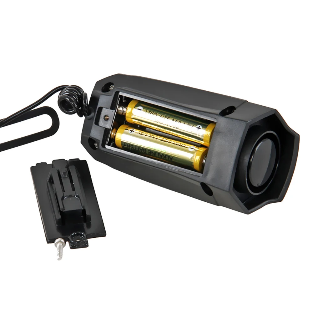 Electric Bike Horn Loud Electronic Bicycle Bell Cycling Horn 5 Sound Modes Bike Bell Bicycle Handlebar Alarm Bell