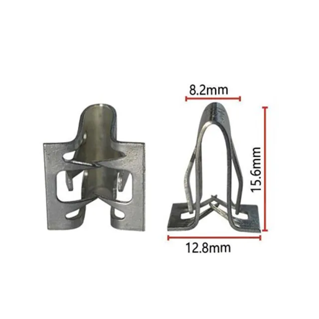 20Pcs Metal Rivets Universal Car Dashboard CD Panel Snaps Clips Retainer 4 Sizes Instrument Panel Auto Retainer Fasteners 5
