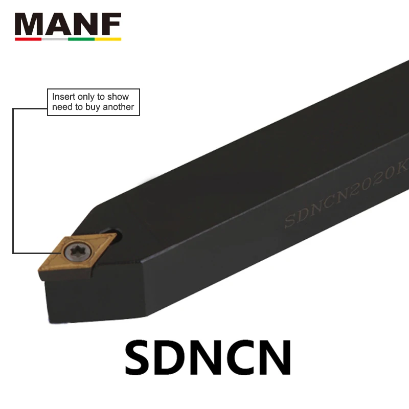 MANF 12 мм 16mm20mm SDNCN-2020K11 фреза для токарного станка с ЧПУ бар поворота ArborCarbide вставка