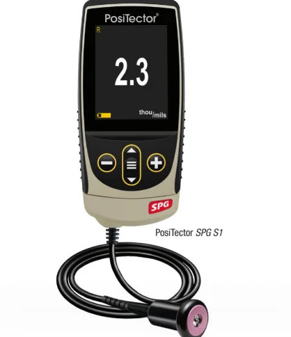 Defelsko Digital Surface Profile Gauge Surface Roughness Testers With Data Logging SPGS1 Positector 6000