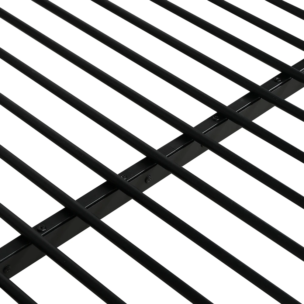 120 x 200 cm großes Etagenbett aus Eisen, für Kinder und Jugendliche, Eckschrank mit Stauraum, Bett mit Tisch und Ablagefach – Detail 25