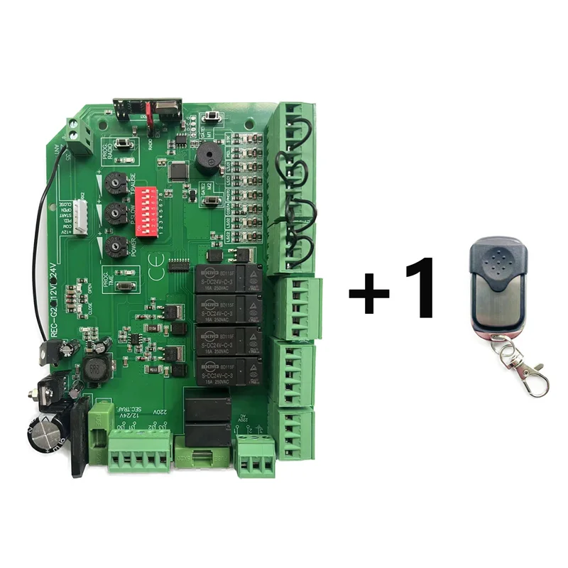 with 1 remote