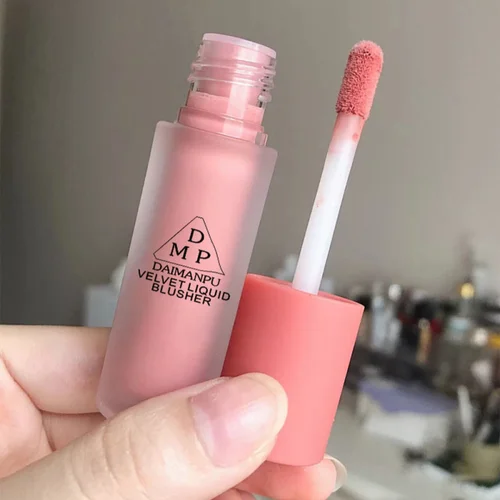 리퀴드 페이스 블러쉬 치크 루즈, 내추럴 스무스 볼 블러셔, 루즈 색소 블러셔, 오래 지속되는 크림 페이스 메이크업 화장품 6