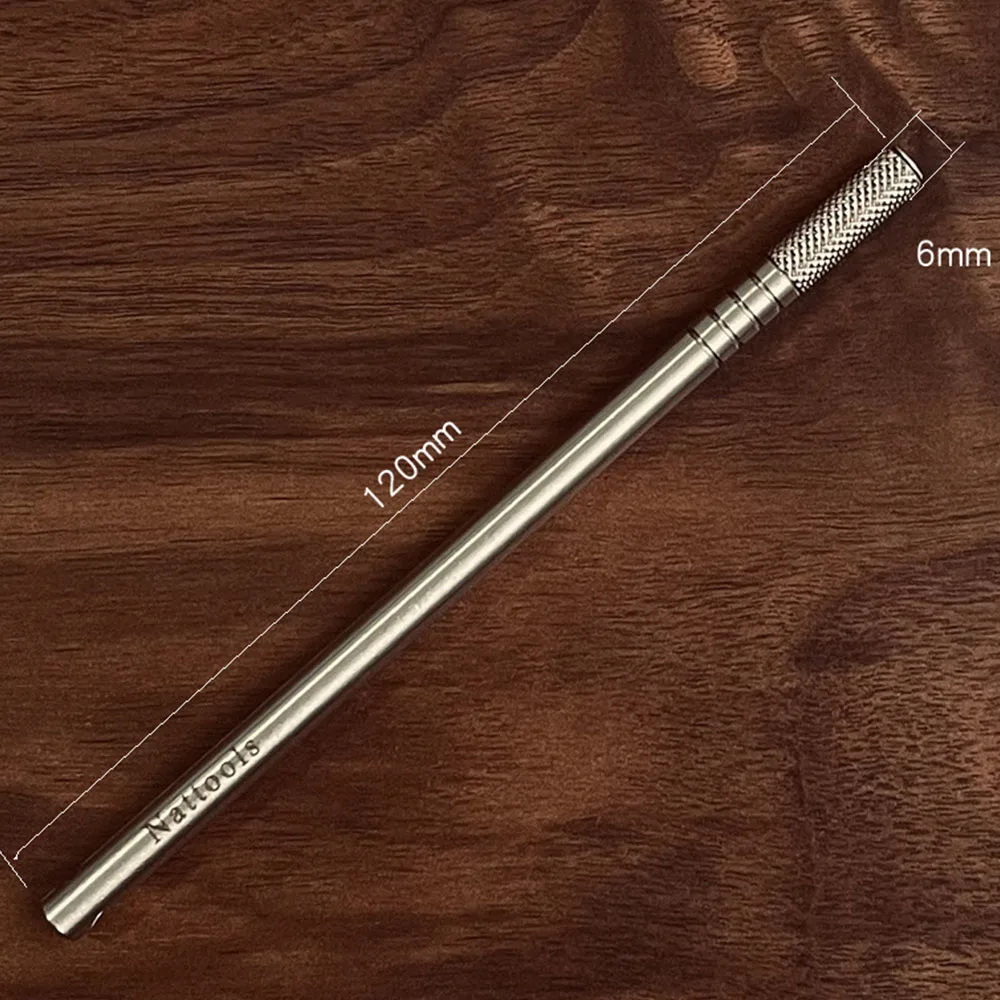 Leather Craft Tool Hand Leather Edge Oil Pen Stainless Steel DIY
