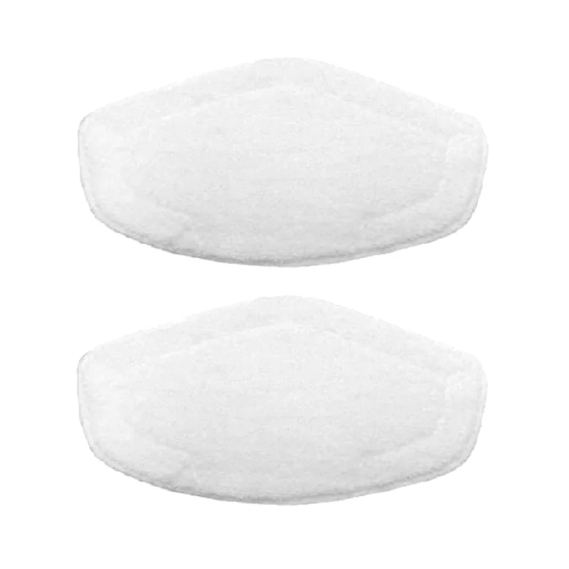 Vendita Superiore 2 Pezzi Tampone Per Mocio Lavabile In Microfibra, Parti Di Ricambio Per Mocio Per Kit Polti Vaporetto Steam Mop