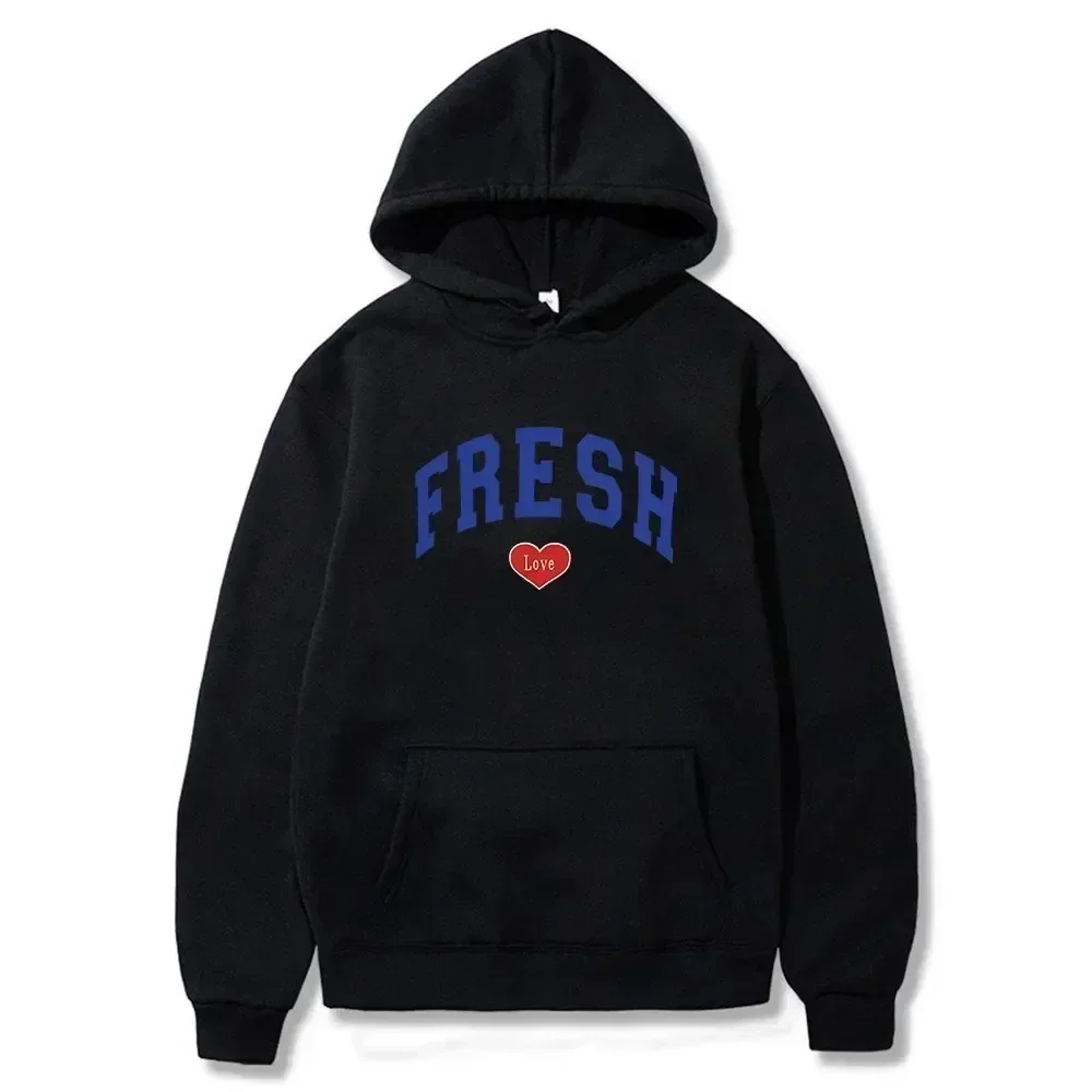 Sturniolo Triplets Hoodies Varsity Sweatshirts Fresh Love Merch Print Men Women Autumn Winter Fashion Cotton Streetwear Clothes 2