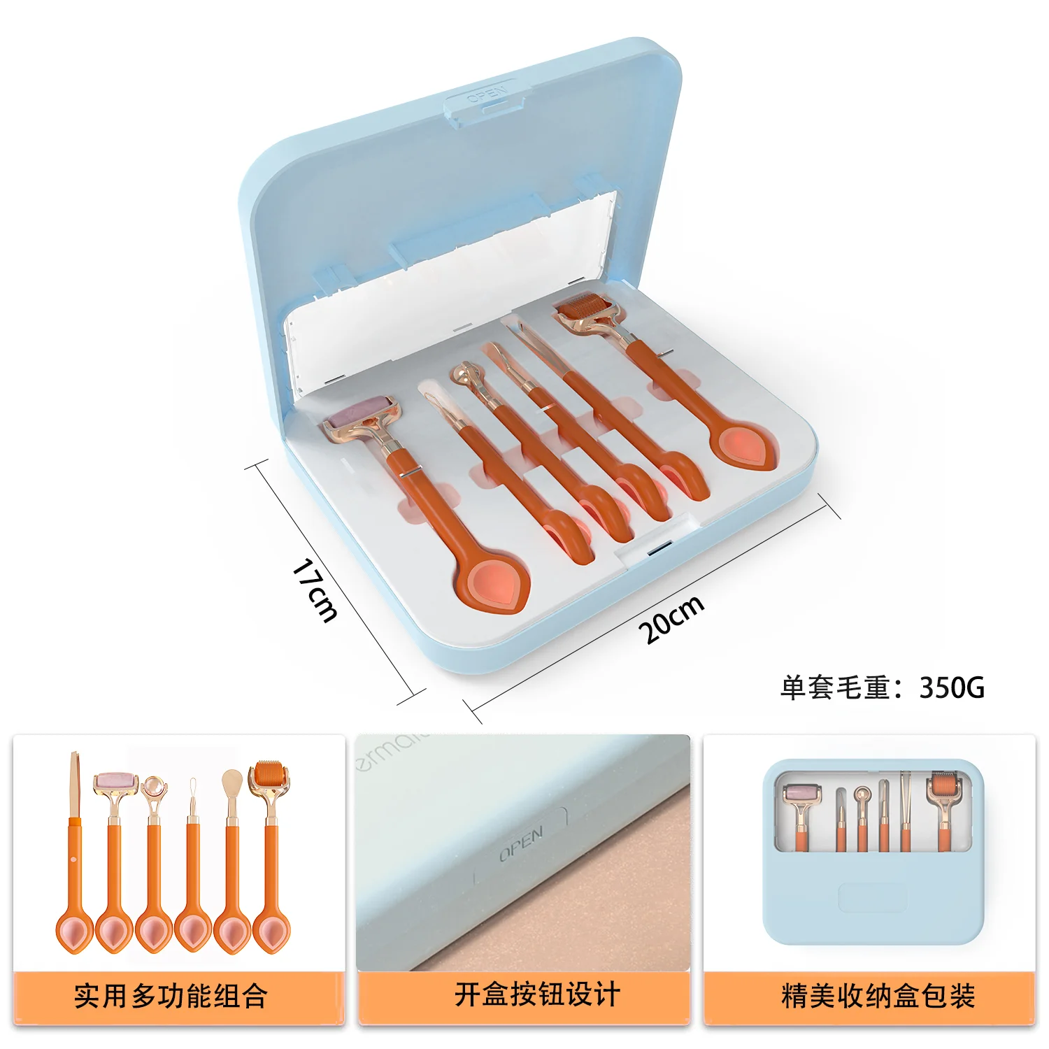 Set di Strumenti di Bellezza Multifunzione H60 per Uso Domestico - immagine 4