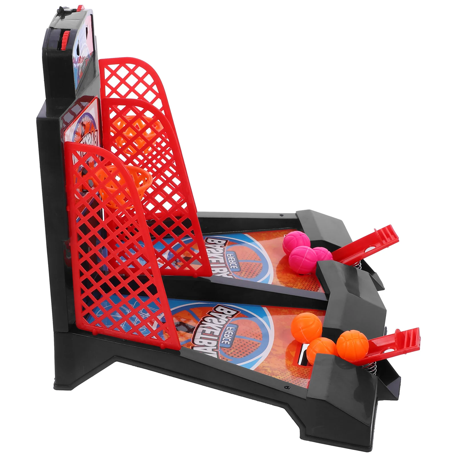 

Mini Desktop Basketball Shooting Game Toy Double People Parent-Child Interactive Table Battle Toy Anti Stress For Children Gift