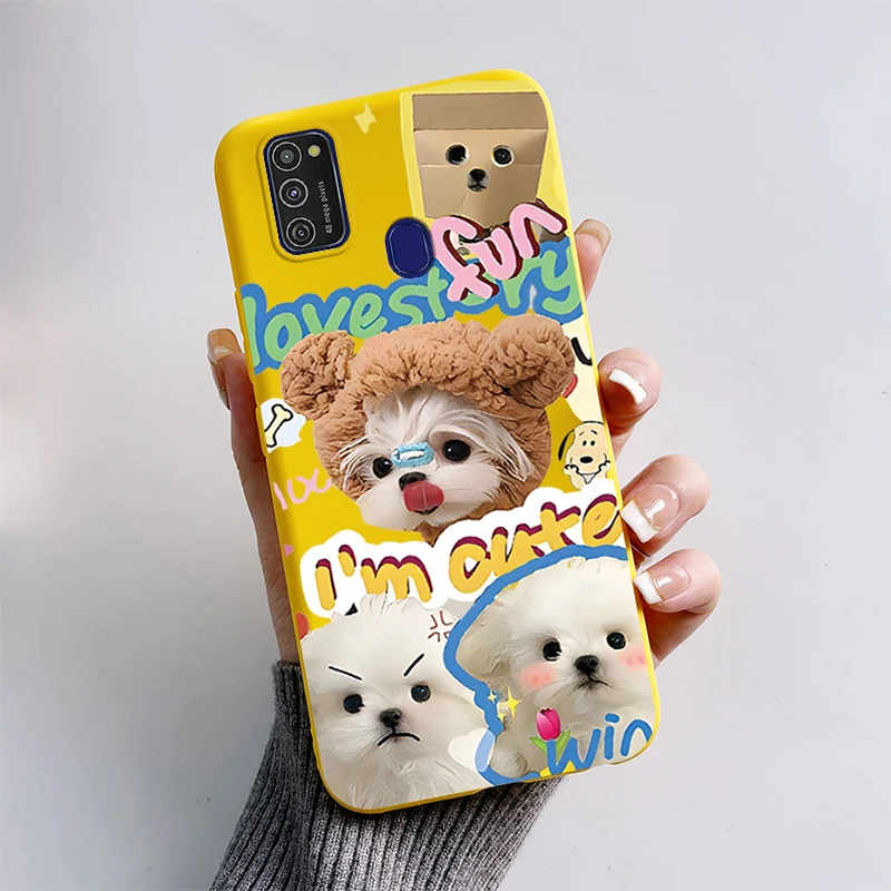 Soft Silicone Cartoon Phone Back Cover