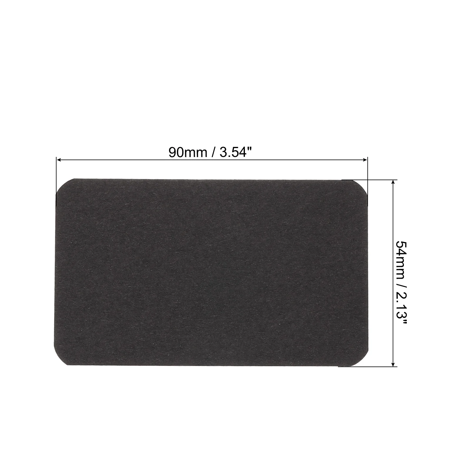 Black Cards White Blank Retro DIY Kraft Paper Blank Card DIY Graffiti Word Cards Gift Greetings Vintage Card Message Note 200Pcs