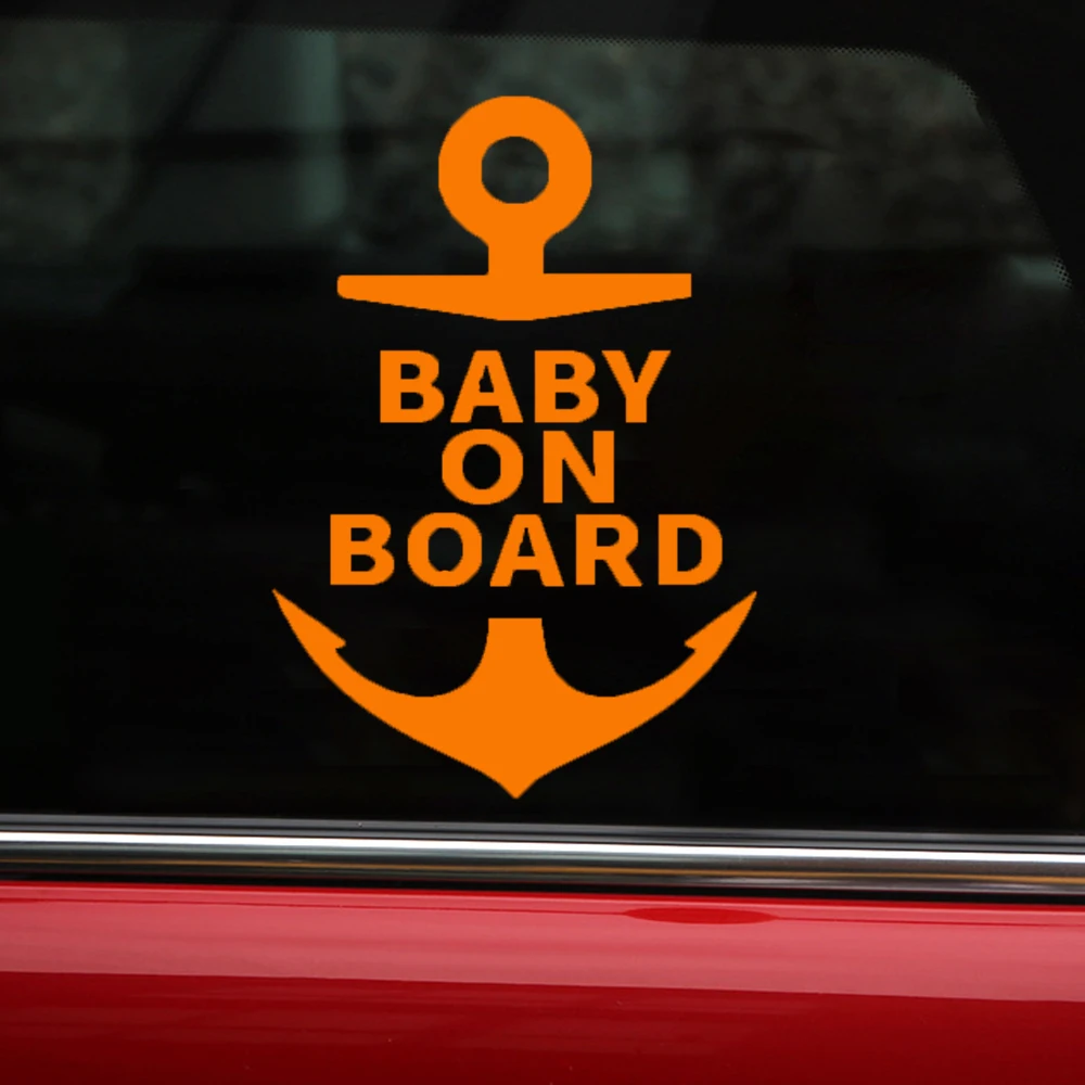 

Светоотражающая Автомобильная наклейка, наклейка «Baby on Board», люминесцентная наклейка бампер, предупреждающая маркировка, наклейка для украшения кузова автомобиля, двери, 10 см x 14,5 см