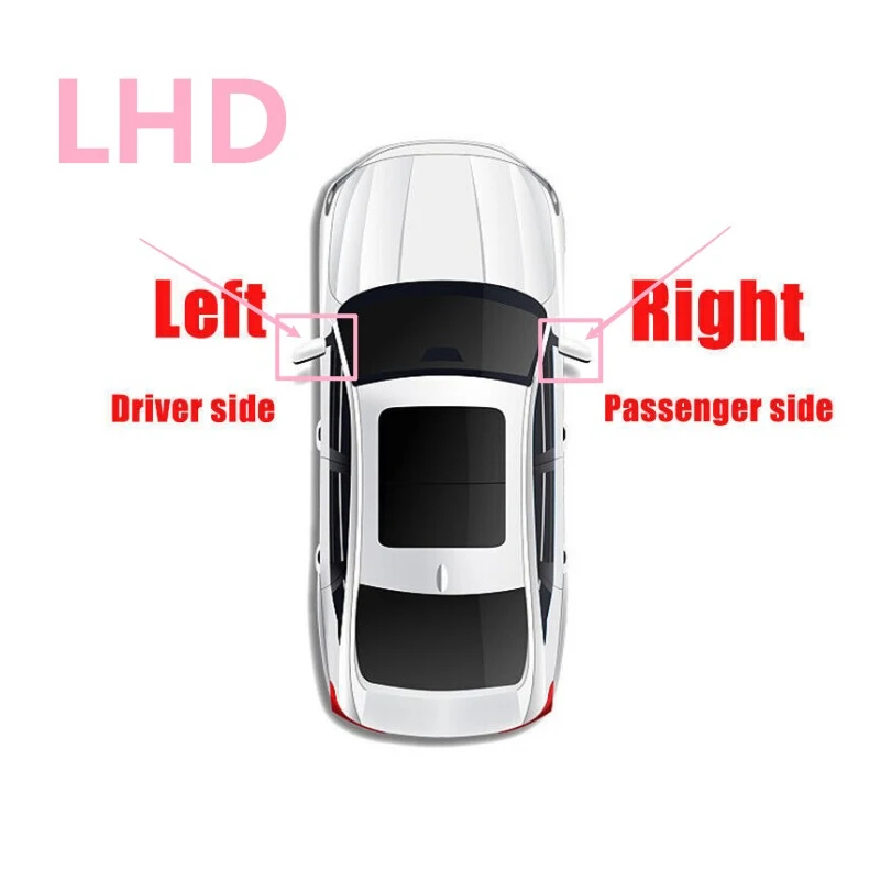 MAZDA 3 BL 용 자동차 액세서리 2008 2009 2010 2011 2012 -2014 자동 외부 도어 백미러 어셈블리 3/7PIN