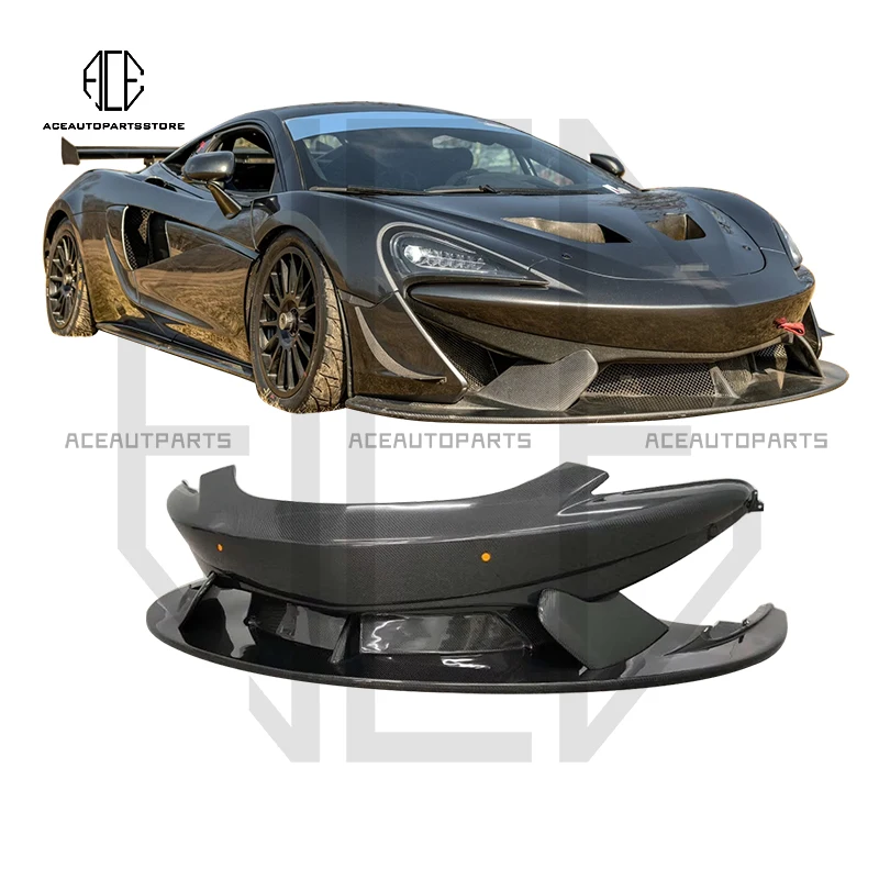 

GT4 Style For MCLAREN 540 570 GT FRONT BUMPER GENUINE Rear Wing Body Kit