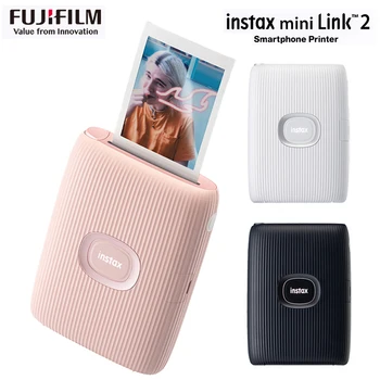 Original Fujifilm Instax Mini Link 2 Printer Instax Photo Camera Printers (opcional 20 / 40 folhas de filme branco Instax Mini) 2