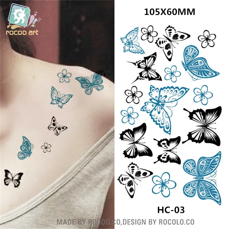 Body Art Waterproof Temporary Tattoos For Men Women 3d Black Star Design Flash Tattoo Sticker tattoo sticker temporary tattoos